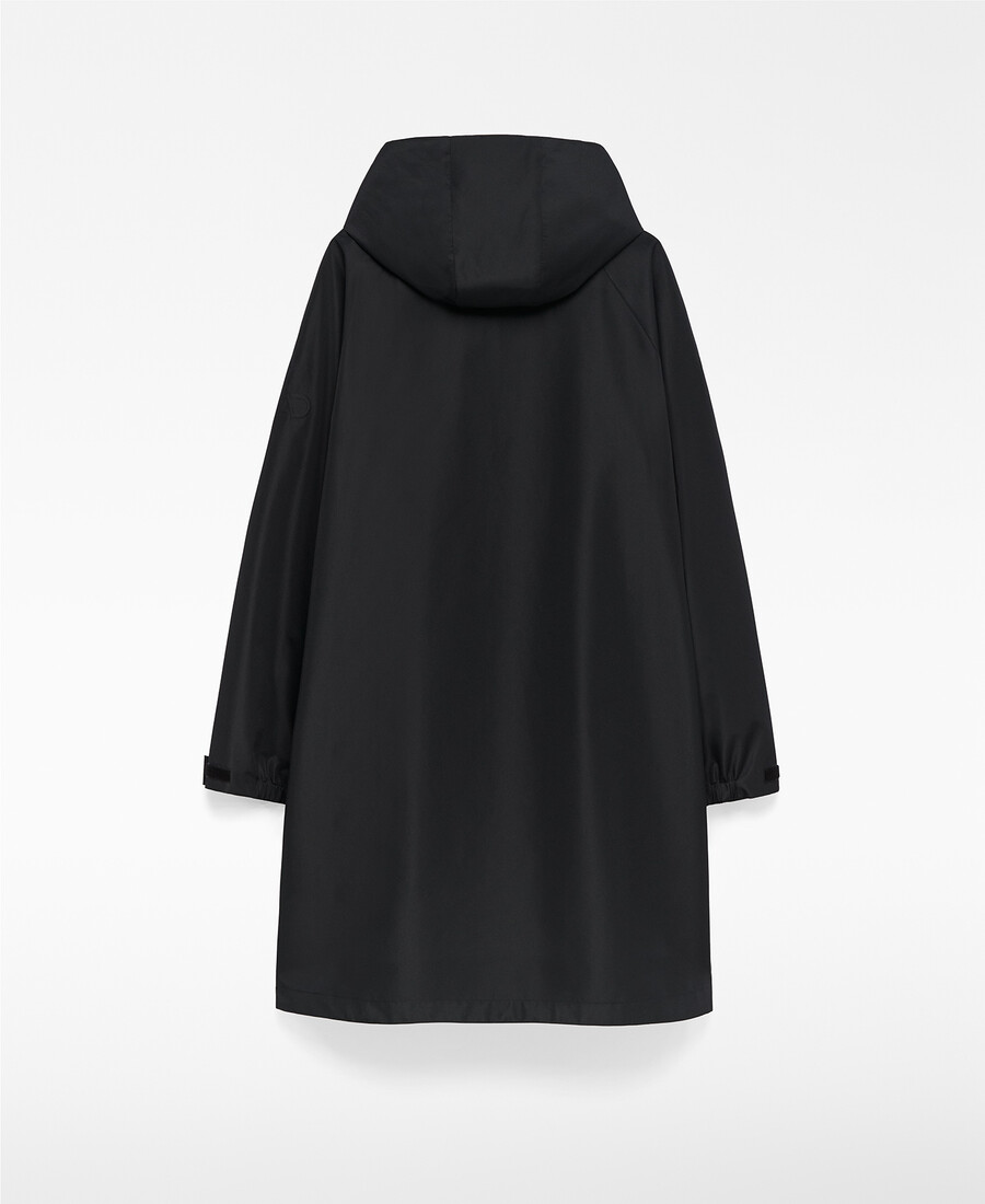 long hooded parka man