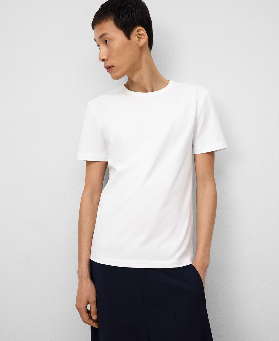 organic cotton slim fit t-shirt man