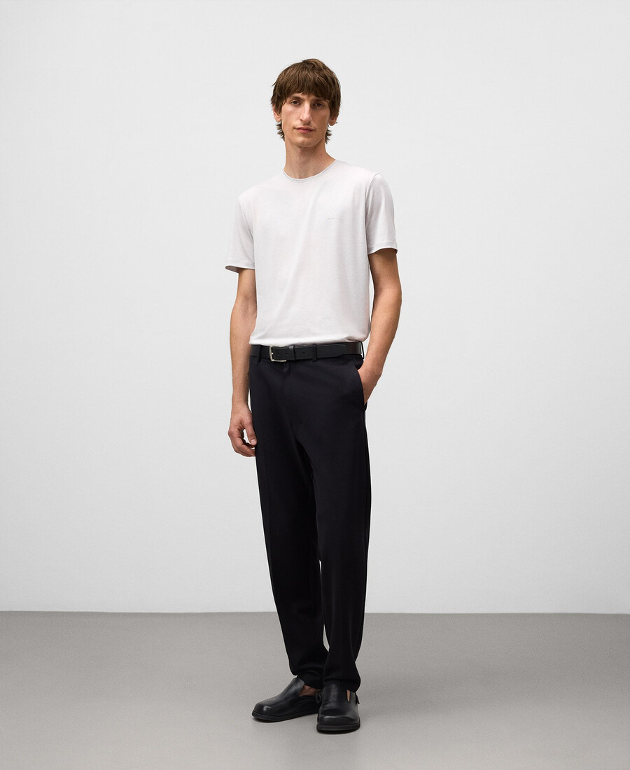 regular fit short sleeve t-shirt man
